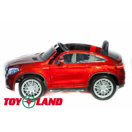 Детский электромобиль ToyLand Mercedes-Benz AMG GLE63S Coupe красный краска - Фото 5