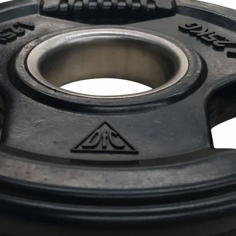 Диск обрезиненный DFC, чёрный, 51 мм, 2,5кг WP015-51-2,5 - Фото 2