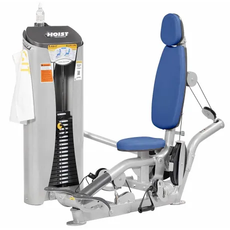 Бицепс сидя HOIST ROC-IT RS-1102 серебряный/синий - Фото 9