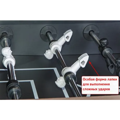 Настольный футбол (кикер) Weekend «Tournament Pro» (146 x 78 x 90 см, мореный дуб) - Фото 6