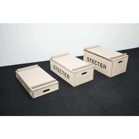 Комплект плинтов для тяжелой атлетики Stecter (Н=83 см, материал-фанера) - Фото 9