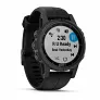 GPS-часы Garmin FENIX 5S PLUS SAPPHIRE черные с черным ремешком - Фото 5
