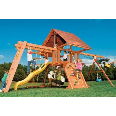 Игровая площадка Woodplay Castle Combo III RedWood