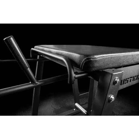 Скамья для обратной гиперэкстензии Yousteel REVERSE HYPER черный - Фото 8