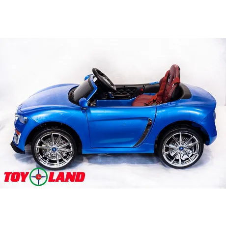 Легковой электромобиль ToyLand BMW HC 6688 синий - Фото 4