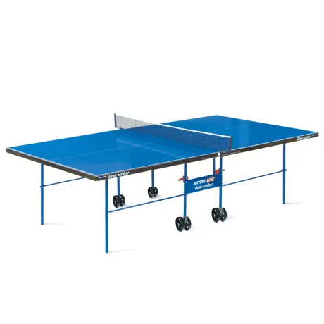 Теннисный стол Start Line Game Outdoor 2 синий (с сеткой)