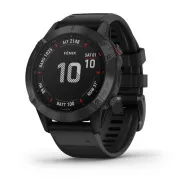 Часы Garmin FENIX 6 Pro черный с черным ремешком