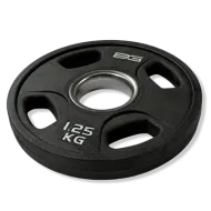 Диск олимпийский обрезиненный черный 1,25 кг BG-PA-PL-P012
