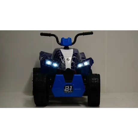 Квадроцикл RiverToys T555TT синий паук - Фото 4