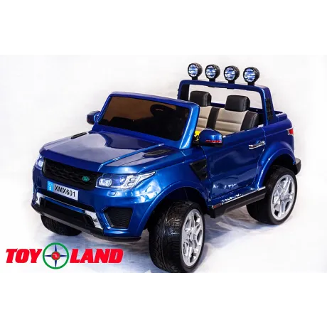 Электромобиль джип ToyLand Range Rover XMX 601 синий