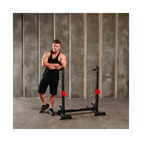 Стойка под штангу с брусьями DFC J07 - Фото 2