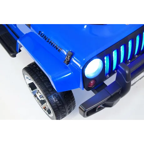 Электромобиль RiverToys JEEP T008TT (синий) - Фото 23