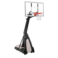 Баскетбольная стойка мобильная Spalding THE BEAST PORTABLE - 60'' GLASS