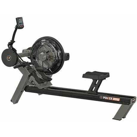Гребной тренажер FluidPowerROW серый