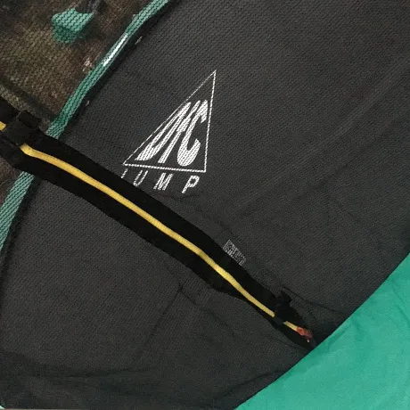 Батут DFC JUMP 12 ft складной, с сеткой green - Фото 8