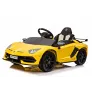 Детский электромобиль RiverToys Lamborghini Aventador SVJ (A333MP) желтый - Фото 2