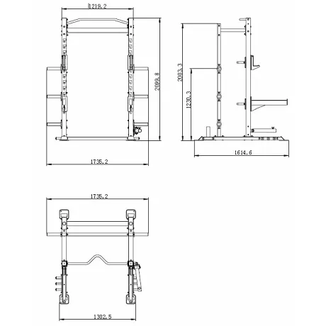 Силовая рама Hasttings Digger HD018-6 - Фото 2