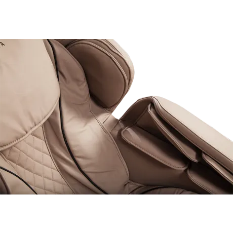 Массажное кресло с анти-стресс системой Casada Braintronics BetaSonic 2 кремово-бежевый - Фото 3