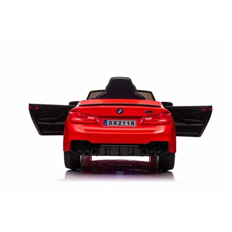 Детский электромобиль BMW M5 Competition (A555MP) красный - Фото 2
