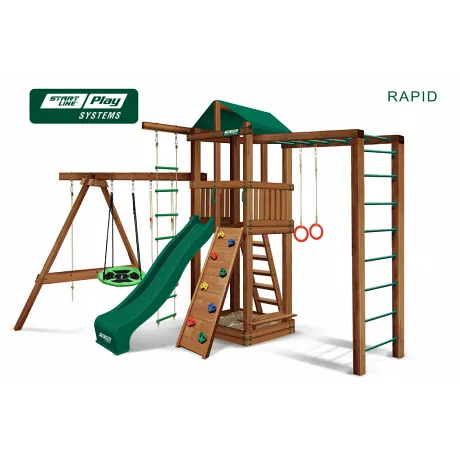 Детский городок Rapid премиум Кедр (green)