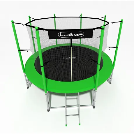 Батут I-JUMP Classic Light 6ft green - Фото 2