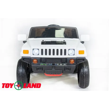 Электромобиль ToyLand Hummer BBH1588 белый - Фото 2