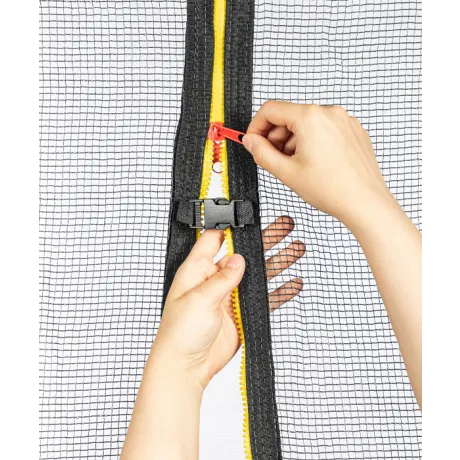 Батут Sundays Favorite 14FT (синий, с сеткой, с лестницей) - Фото 2