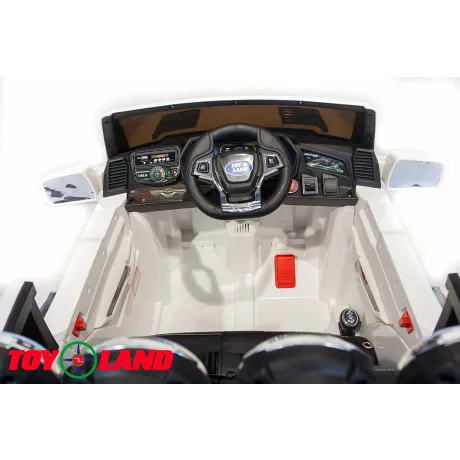 Электромобиль ToyLand BBH 1388 белый - Фото 6