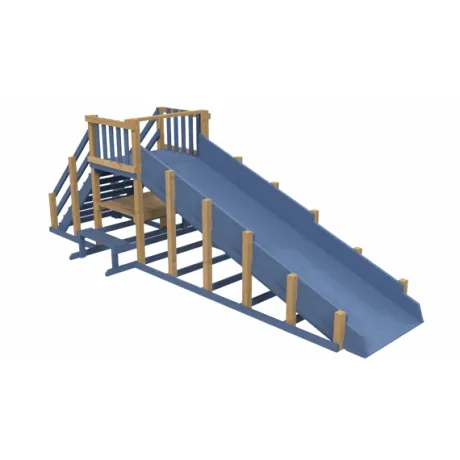 Зимняя деревянная заливная горка "Выше всех" Ледянка 1, масло - Фото 2
