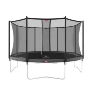 Профессиональный батут BERG Favorit Grey 430 + защитная сетка Safety Net Comfort