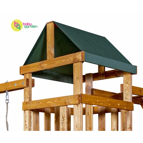 Детская игровая площадка Babygarden Play 3 зеленый - Фото 2