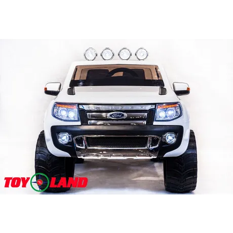 Электромобиль ToyLand Ford Ranger белый - Фото 2