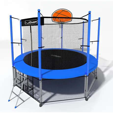 Батут i-Jump Basket 16ft blue - Фото 5