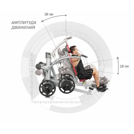Жим от плеч Hoist RPL-5501 - Фото 2