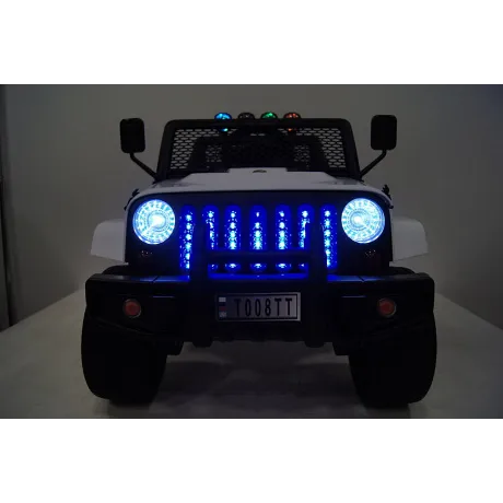 Электромобиль RiverToys JEEP T008TT (белый) - Фото 24