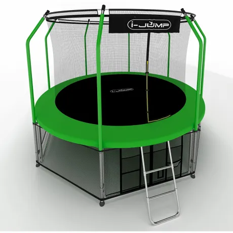 Батут I-JUMP ELEGANT 14FT Green - Фото 2