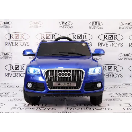 Электромобиль RiverToys AUDI Q5 Blue - Фото 19