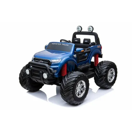 Электромобиль RiverToys Ford Ranger Monster Truck 4WD DK-MT550 синий глянец - Фото 11