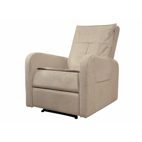 Кресло реклайнер с механическим приводом FUJIMO COMFORT CHAIR F3005 FMW Ваниль (Sakura 4) - Фото 4