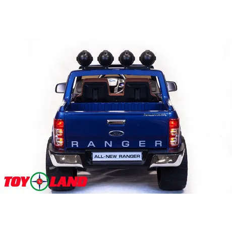 Электромобиль ToyLand Ford Ranger синий - Фото 5