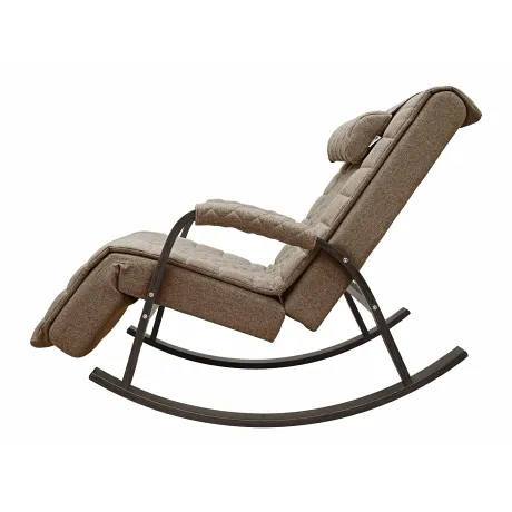 Массажное кресло качалка FUJIMO SOHO DELUXE F2000 TCFA Шоколад (TONY8) - Фото 11