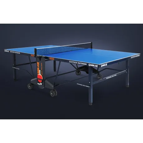 Всепогодный теннисный стол Gambler EDITION Outdoor синий - Фото 7