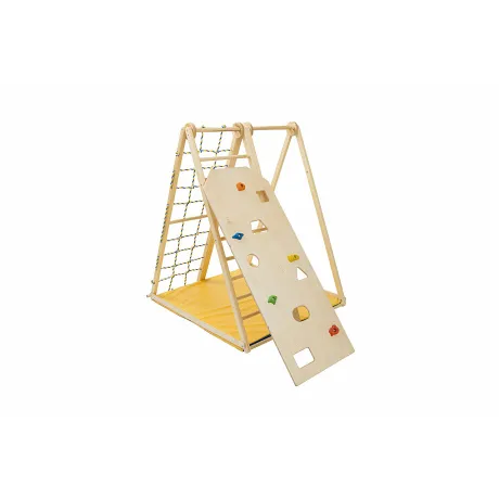 Деревянный игровой комплекс KIDWOOD Березка комплектация спорт - Фото 6