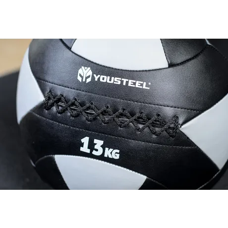 Мяч тренировочный Yousteel WALLBALL, 13 кг, D=35.5 см - Фото 2