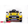 Электромобиль ToyLand Mini Cooper HL 198 желтый - Фото 2