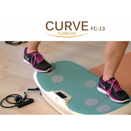 Вибрационная платформа OTO FLABELOS CURVE FC-13 Emerald - Фото 5