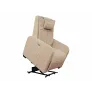 Кресло реклайнер с подъемом FUJIMO LIFT CHAIR F3005 FLWL Ваниль (Sakura 4) - Фото 10