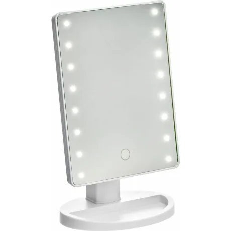 Зеркало настольное с LED подсветкой для макияжа