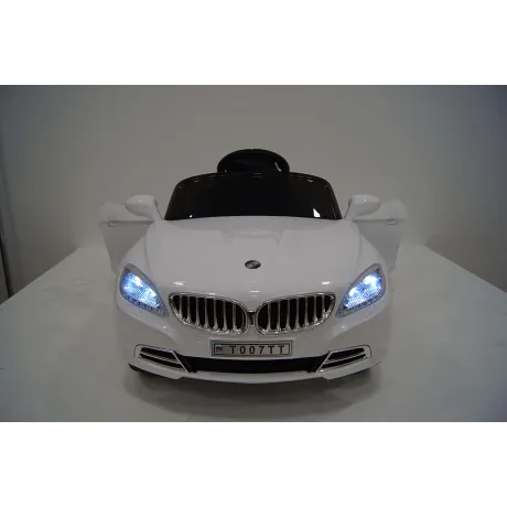 Электромобиль RiverToys BMW T004TT (белый) - Фото 9