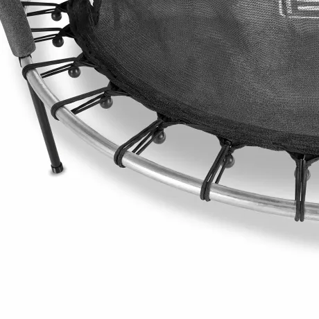 Батут Exit Toys Тигги 140 см черный с защитной сеткой - Фото 7